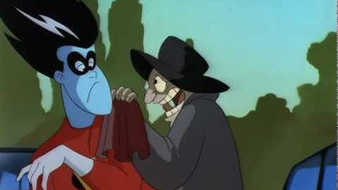 Freakazoid knows how to handle creeps (Good Quality)
