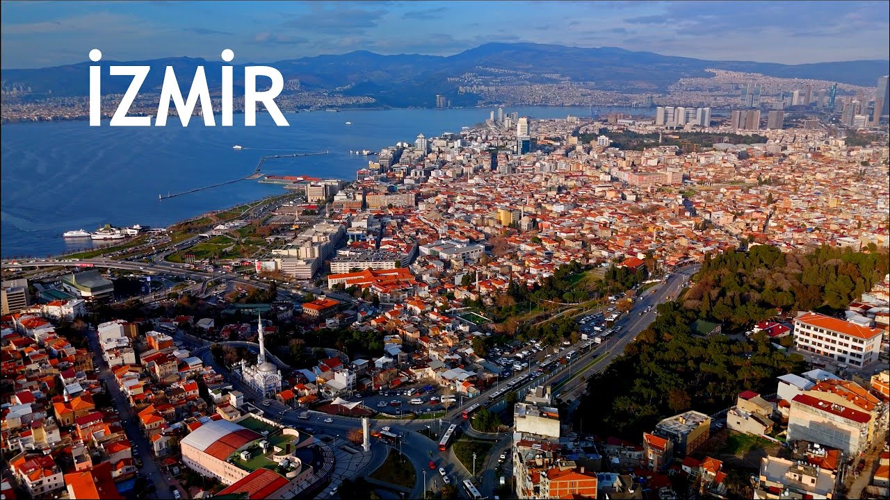 İzmir Şehir Merkezinden Drone ile Manzaralar | 4K | DJI MINI 4 PRO ile Kaydedilmiştir