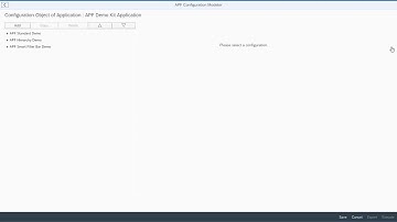 APF Configuration Modeler   Video 1  UI Overview Updated Version