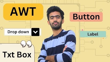 Components in AWT - Java | Advanced Java Part - 2 : Ep - 3 | Tamil | code io