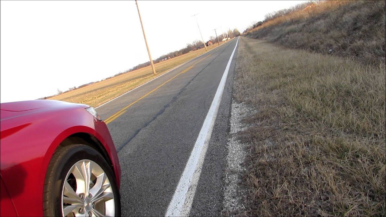 New Chevy Impala burnout and acceleration