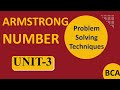 Armstrong Number | C Program to Check Armstrong Numbers | BCA Problem Solving Tech. | #jischolars