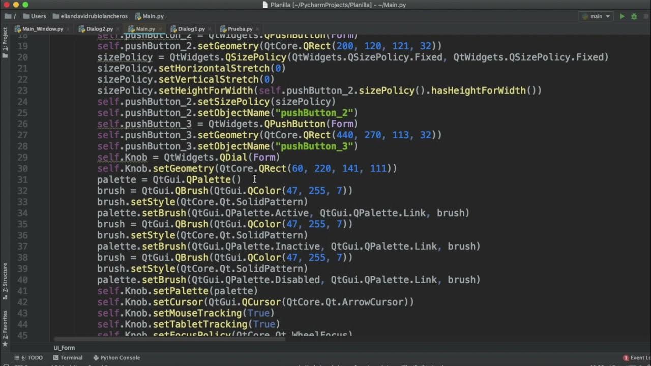 INTERFAZ DE USUARIO EN PYTHON FÁCIL Y RÁPIDA CON QT DESIGNER Y PYQT5