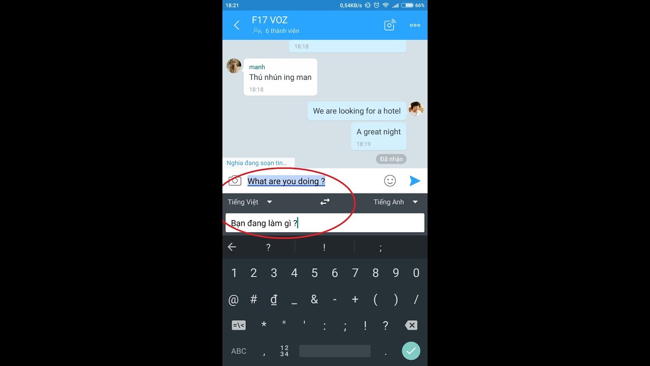 [ Android] Cách phiên dịch tự động khi chat với người nước ngoài 2017