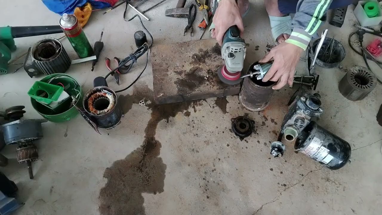 Thay bi phớt bơm tăng áp 