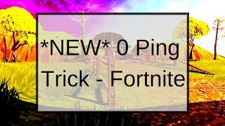 New 0 Ping Trick Fortnite Br Lemon Squad