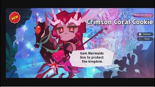 Crimson Coral Cookie Draw Animation | Cookie Run Kingdom