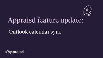 Set up reviews in Appraisd using our Outlook calendar integration
