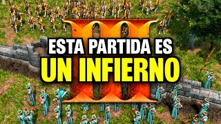 ESTA PARTIDA CASI ACABA CONMIGO ¡2 Horas de Infarto en AoE 3!