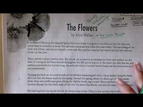 Sample Annotating The Flowers You
