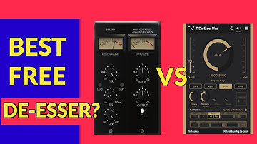 Analog Obsession LOADES vs Techivation T-De-Esser Plus⎮Best FREE De-Esser 2022