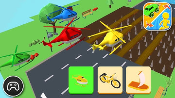 Shape Shifting: Transform Race - Gameplay Walkthrough Part 10 - Game Levels 29-32 (iOS, Android)