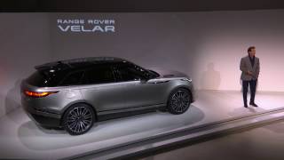 The New Range Rover Velar – Live Reveal From the Design Museum, London(Introducing the New Range Rover Velar, the avant-garde Range Rover. http://bit.ly/2mGfObM., 2017-03-01T21:04:14.000Z)