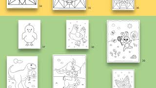 60 Animals Coloring Pages for Kids - Free Print