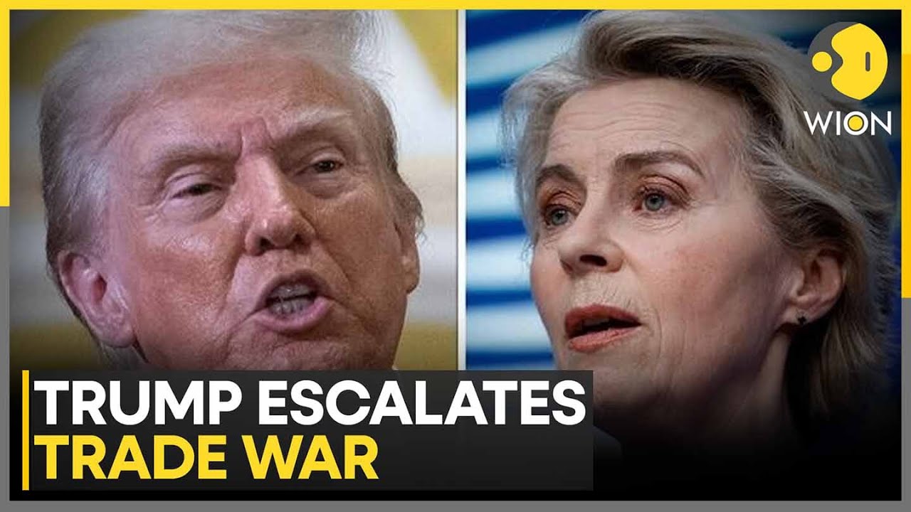 Trump Tariff War: US President Trump Sends Tariff Letters to EU, Mexico ...