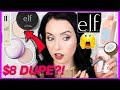 NEW e.l.f Cosmetics Makeup! TATCHA SILK CANVAS PRIMER DUPE?! FIRST IMPRESSIONS