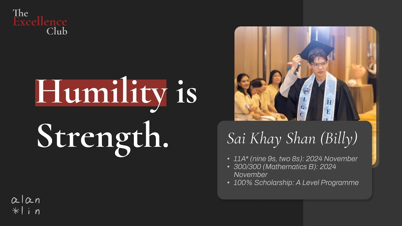 11A* Student Reveals his Top Secrets: The Excellence Club, Episode 2