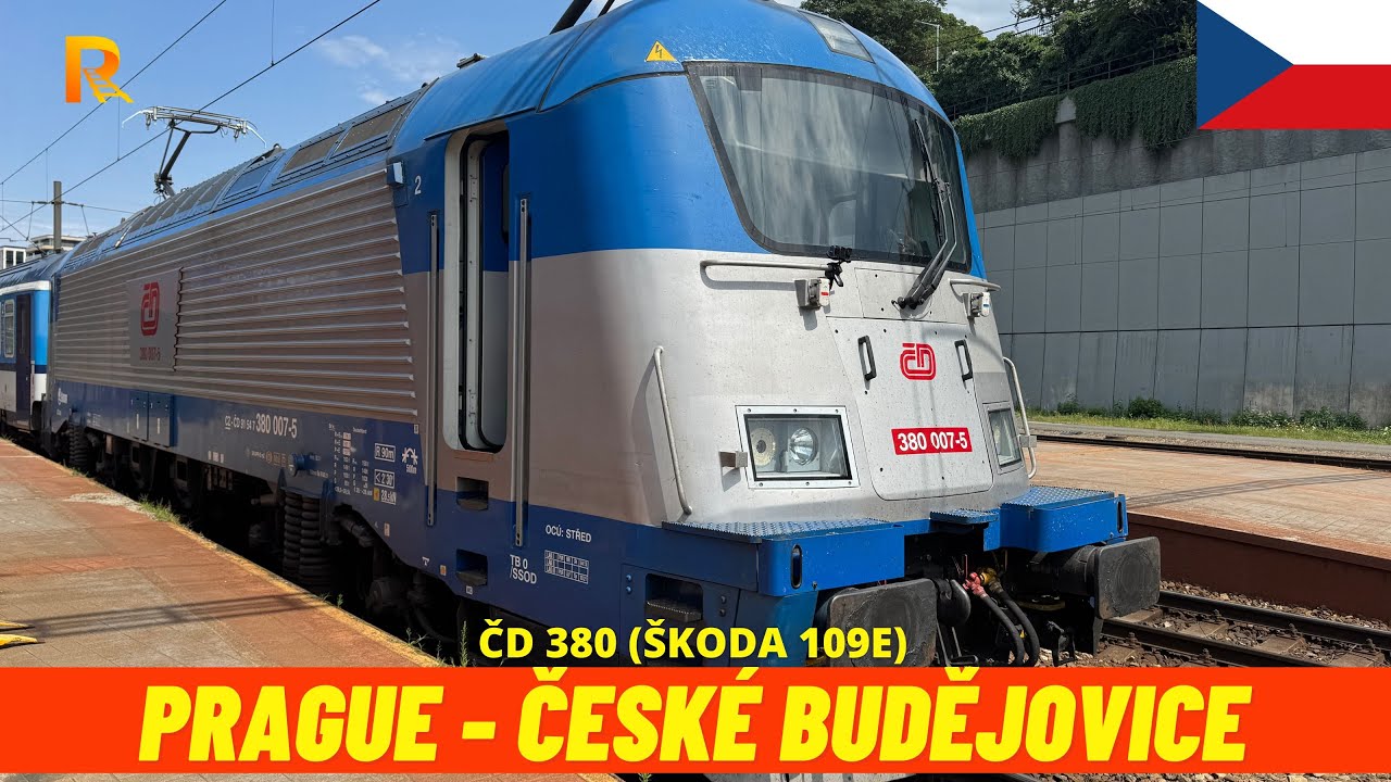 Cab Ride Prague → České Budějovice (Czech Republic, July 2025) driver's view 4K