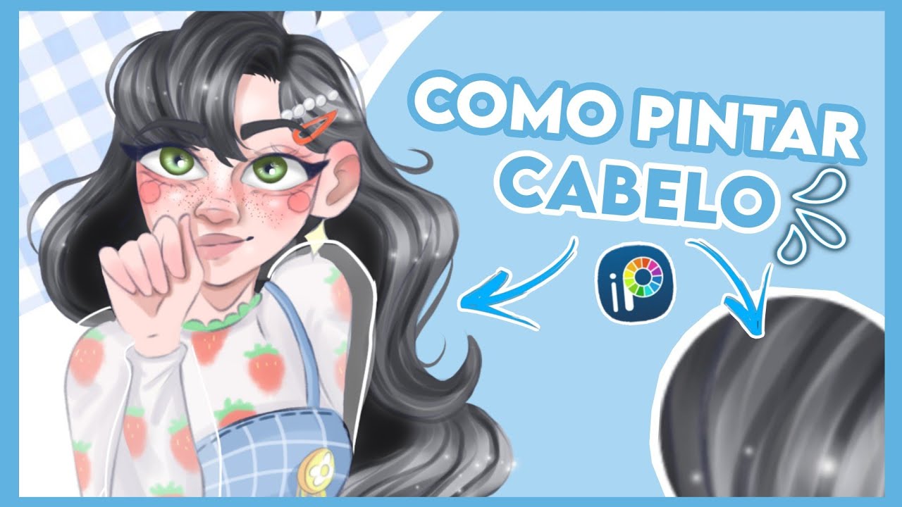 ☁️♡Como colorir cabelo no ibis paint! 