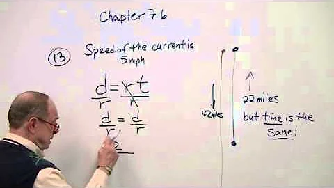 1109 Chap 7.6 Part 3 Solving Word Problem Using Rational Equations