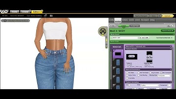 CREATING HALLOWEEN INSPIRED CREEPY DENIM JEANS USING GIMP ON IMVU (EASY TIPS & TRICKS)