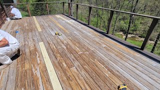 Peeling Deck Paint and #rotten boards is no Reason to Replace your #cincinnati #nky #deck Net Worth