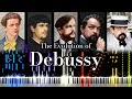 The Evolution of Debussy&#39;s Music (From 17 to 54 Years Old)