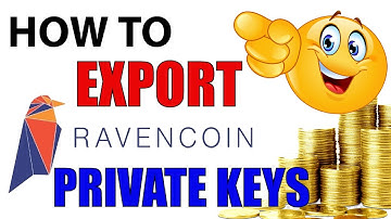 How To Find Private Key in Ravencoin Core Wallet | RVN Tutorials