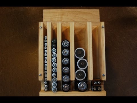 How to Make a Battery Organizer (woodlogger.com)