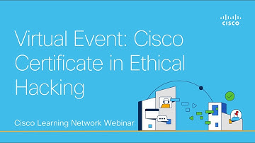 Cisco Certificate in Ethical Hacking