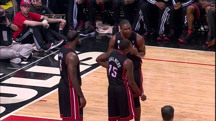 Bosh yells at Chalmers, Joakim Noah enjoys it - He...