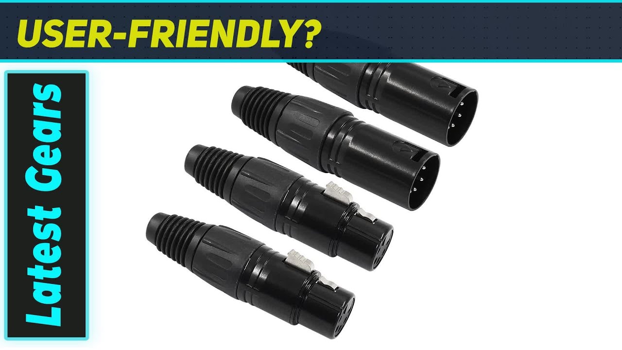 Hordion 5 Pin XLR Connectors: Great Audio Plugs!