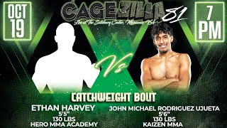 Cagezilla 81 - Ethan Harvey Vs John Michael Rodriguez Ujueta