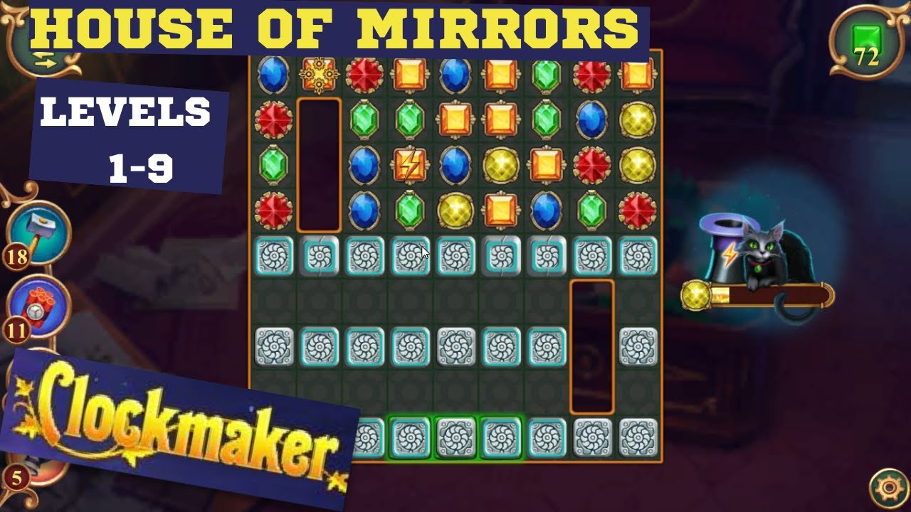 How to play Clockmaker Happytime Fair event House of Mirrors levels 1-9 ...