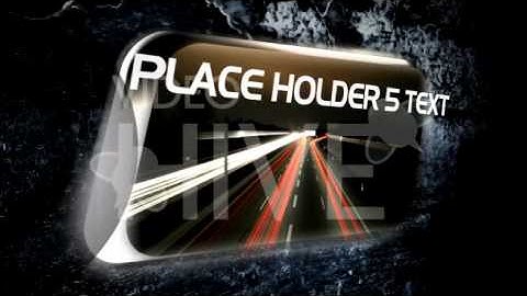 After Effects Templates Dark Energy - Project Files