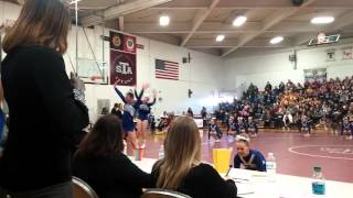 2/6/16 Carlson Mauraders cheer round 3