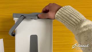 Eternal Flat Mop & Bucket with Wringer: Assembly and Usage Guide