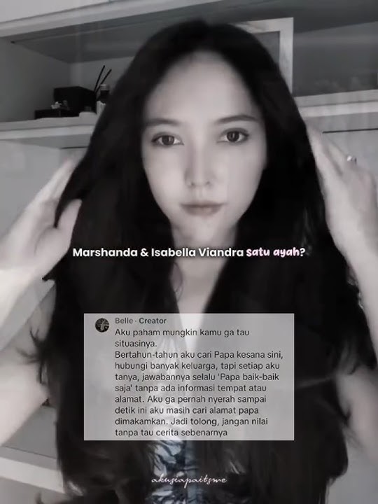 MARSHANDA PUNYA ADIK?😱 #marshanda #ayahmarshanda #isabellaviandra #beritaduka #viralvideo