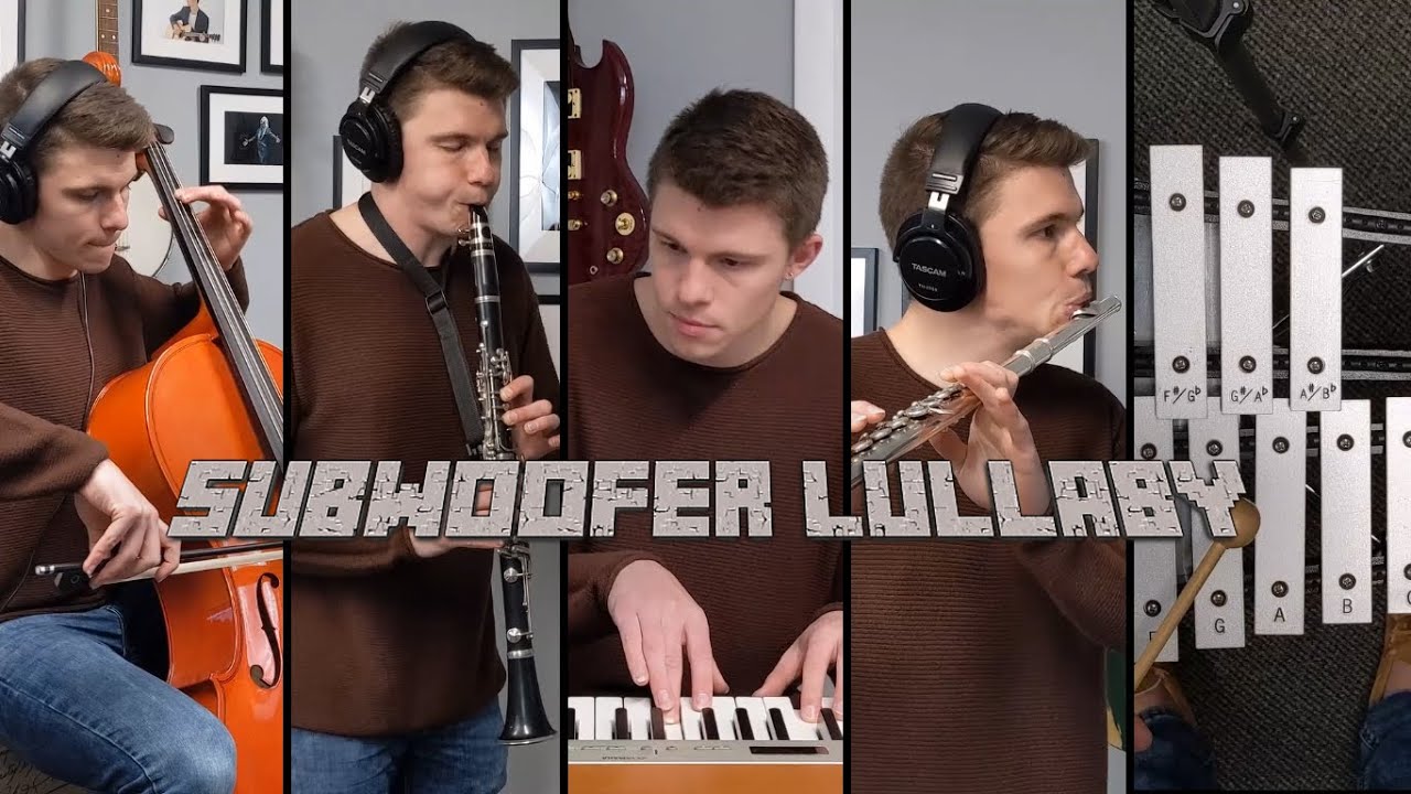 Subwoofer Lullaby Minecraft Instrument Cover YouTube