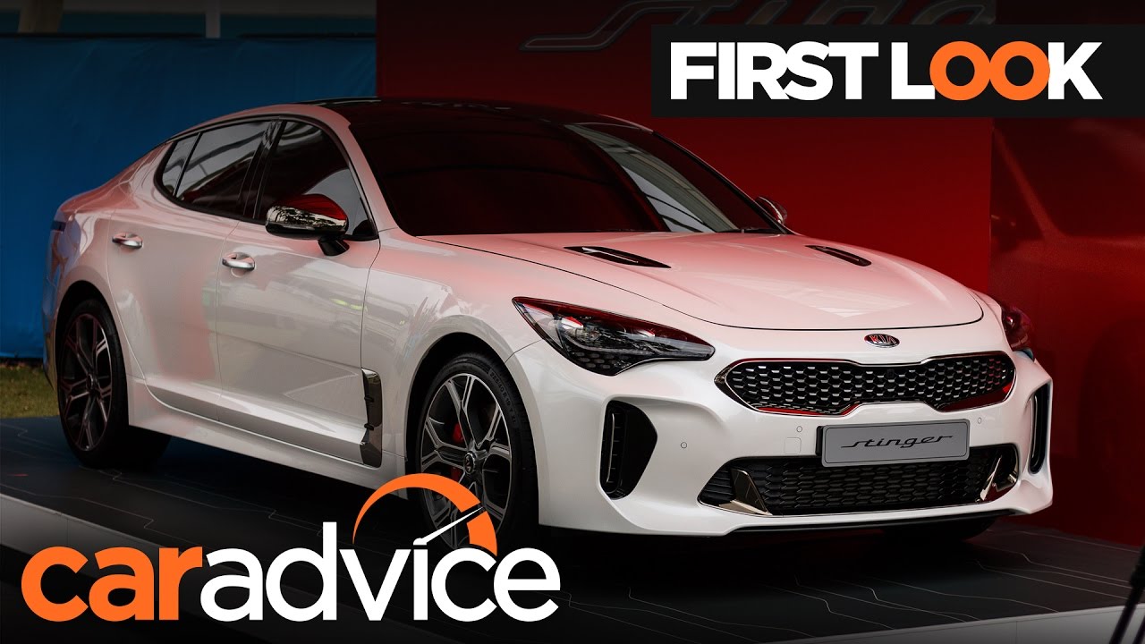 2018 Kia Stinger Gt Unveiled At 2017 Australian Open Caradvice 2018 Kia Stinger Gt Unveiled At 2017 Australian Open Caradvice You