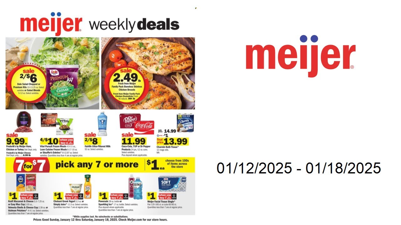 Meijer Weekly Ad Middletown Ohio