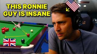 American reacts to Ronnie O'Sullivan 153 World Record Break