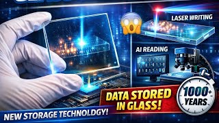 Glass Hard Disk Explained 🔬 | Laser Data Storage in Glass | 1000+ Years Data Storage Technology 😱 