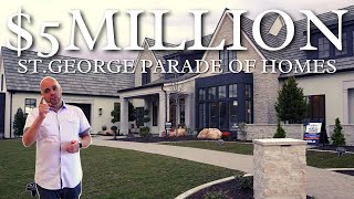 St. George, Utah  Parade of Homes 23' - House #7 #realestate #home #luxury #viral #house #pool