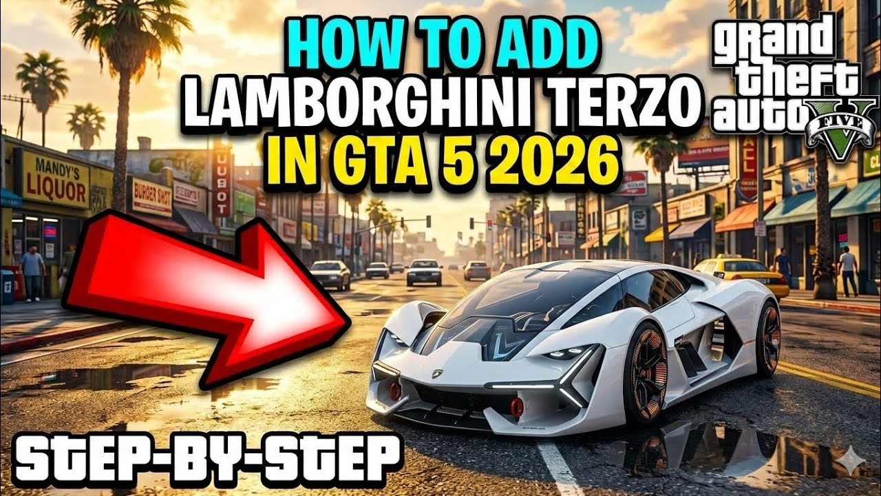 How To Add Lamborghini Terzo In GTA 5 2026 Step By Step Guide YouTube 