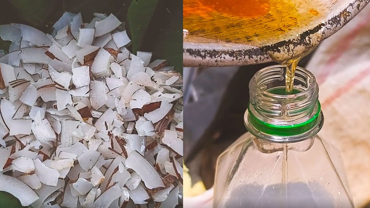 How To Make Coconut Oil From Coconut Milk At Home YouTube