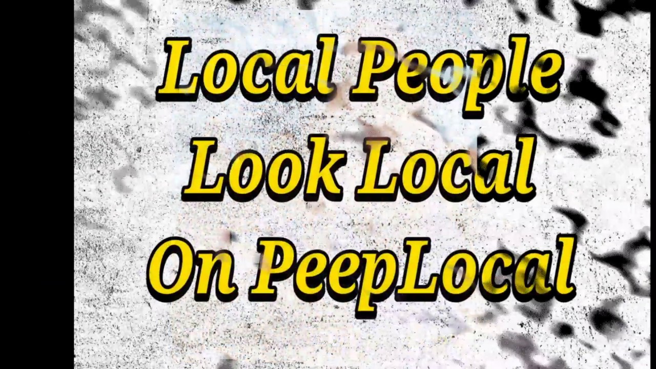Local People Look Local on PeepLocal.com