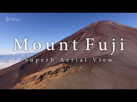 Monte Fuji en 4K tomado con un dron / 絶 景 富士山 [4K]