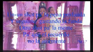 TUSA (Letra) "KAROL G & NICKI MINAJ"