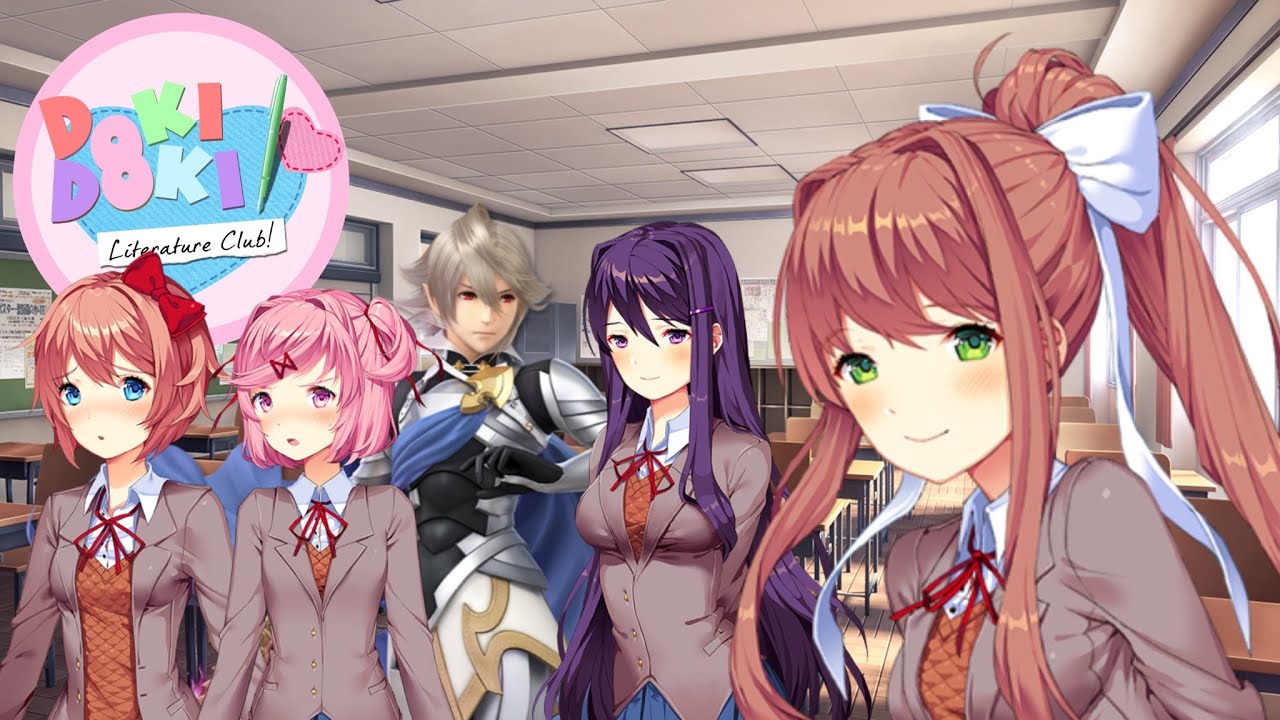Just Monika (A DDLC Song) - A Doki Doki Literature Club! Animation ...
